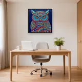 Mandala Midnight Owl – Office