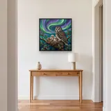 Mother Owl and Two Owlets – Hallway