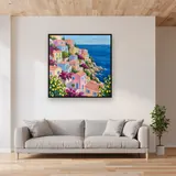 Maisons Pastel de Positano – mis en situation dans un salon