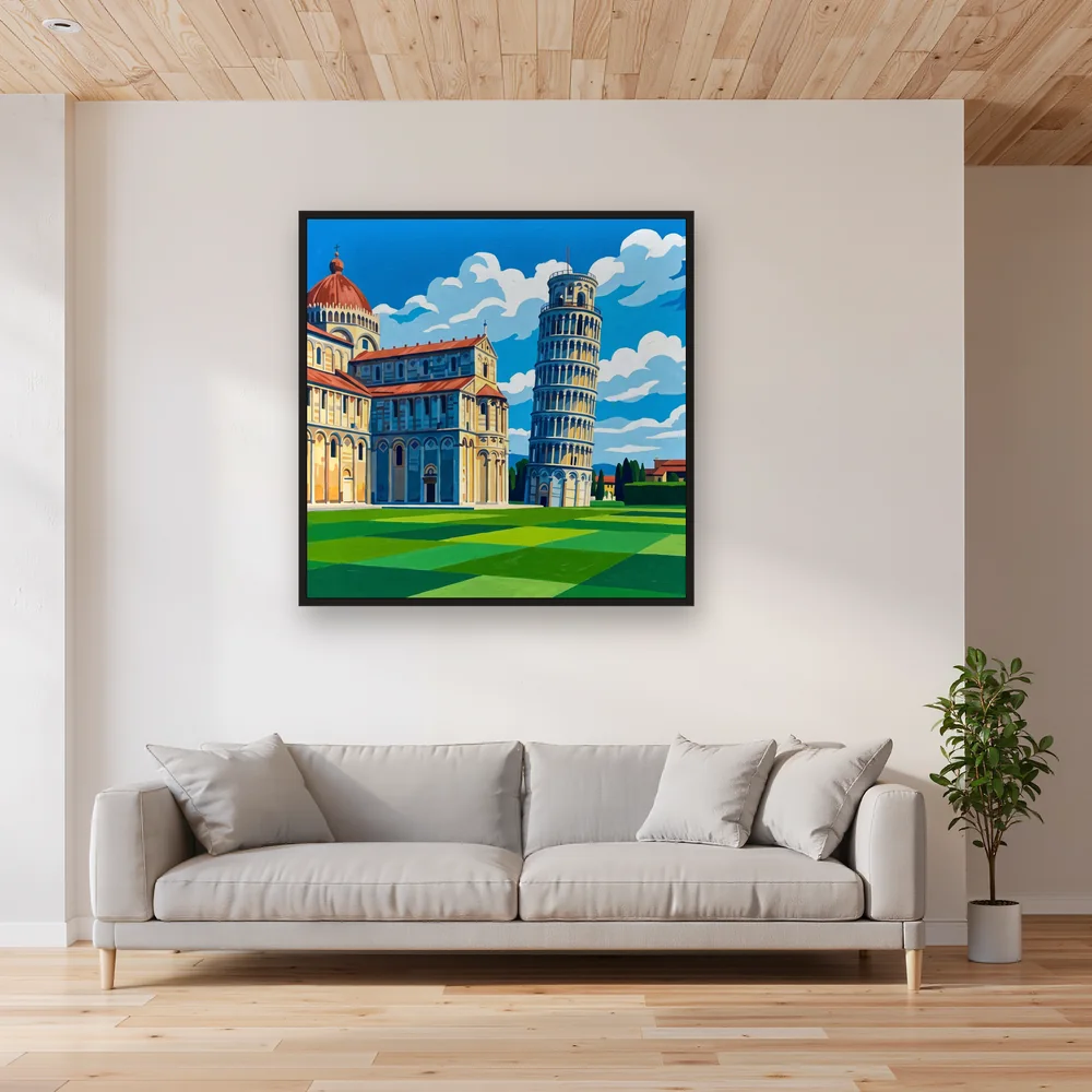 Pise sous le Ciel Bleu – Salon