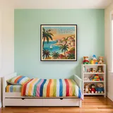 Côte d’Azur Coastal Escape – Kids room