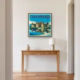 Chambord Reflections Travel Poster – Hallway