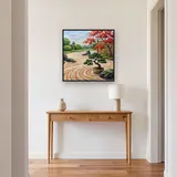 Raked Sand Japanese Garden – Hallway
