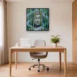 Testa di Buddha tra i Bambù – Studio