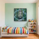 Testa di Buddha tra i Bambù – Cameretta