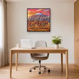 Torre di giraffe al Kilimangiaro – Studio