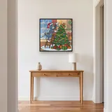 Tom e Jerry decorano l'albero di Natale – Ingresso