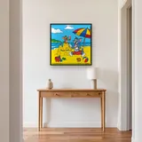 Tom e Jerry, castello di sabbia e gelati – Ingresso