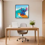 Stitch on an Orange Surfboard – Office