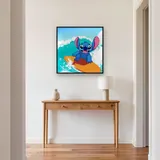 Stitch on an Orange Surfboard – Hallway