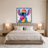 Stitch and His Melting Pink Ice Cream – Bedroom