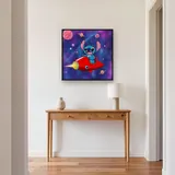 Stitch im roten Raumschiff durch die Galaxie – Flur