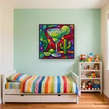 Salted Rim Margarita Cactus Celebration – Kids room