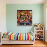 Waffles in the Retro Kitchen – Kids room