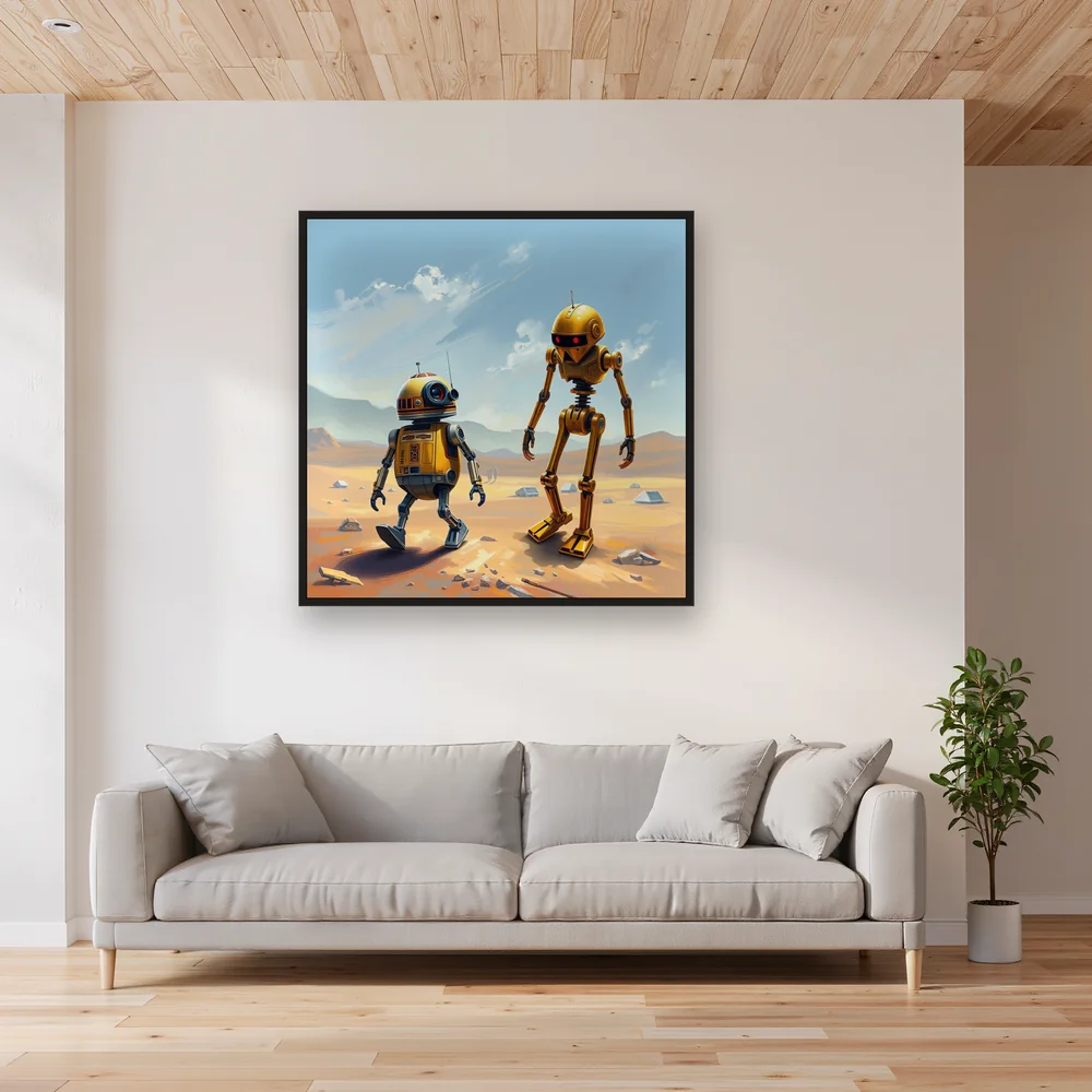 Droid Duo in Desert Sun – Living room