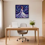 Galactic Princess with Double Buns – Office