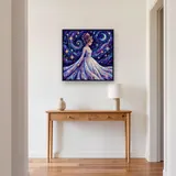 Galactic Princess with Double Buns – Hallway
