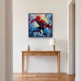 Dynamic Web Hero Comic Action – Hallway