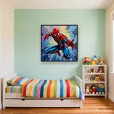 Dynamic Web Hero Comic Action – Kids room