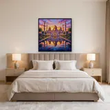 Golden Domes at Dawn Reflection – Bedroom