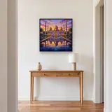 Golden Domes at Dawn Reflection – Hallway