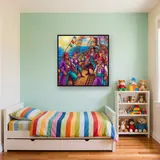 Joyful Pirate Crew at Sea – Kids room