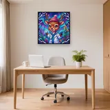 Cosmic Reindeer Doctor in Snow – Office
