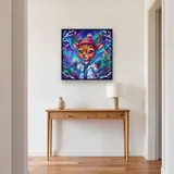 Cosmic Reindeer Doctor in Snow – Hallway