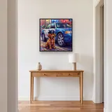 Police Pup Patrol Car Crystal Scene – Hallway