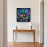 Glowing Crystal Cavern Mine Cart – Hallway