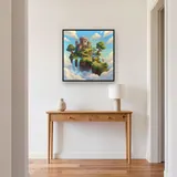 Mage and Dragon Floating Castle – Hallway