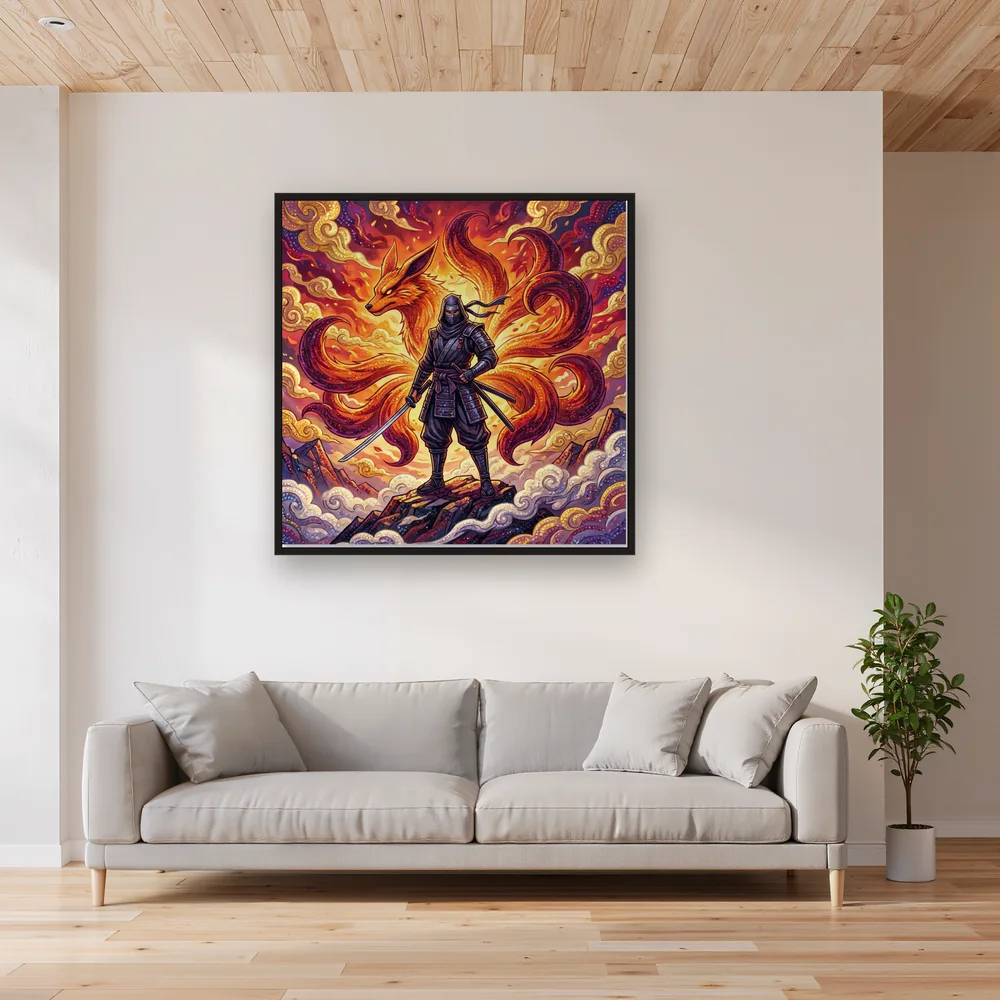 Nine-Tailed Fox Ninja Duel – Living room