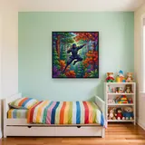 Ninja Shuriken Forest Motion – Kids room