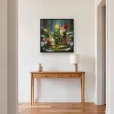 Gnomes Decorating a Tiny Christmas Tree – Hallway