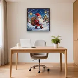 Santa Gnome with Toy Sack – Office