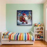 Santa Gnome with Toy Sack – Kids room