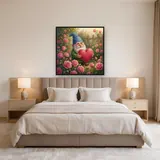 Spring Garden Gnome with Red Heart – Bedroom
