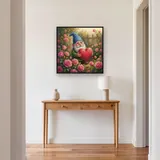 Spring Garden Gnome with Red Heart – Hallway