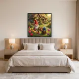Tulip Garden Gnome with Watering Can – Bedroom