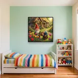 Tulip Garden Gnome with Watering Can – Kids room
