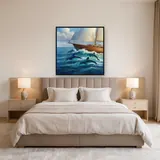 Dolphins Riding the Bow Wave – Bedroom