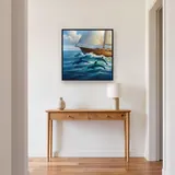 Dolphins Riding the Bow Wave – Hallway