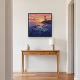 Dawn Lighthouse Dolphin Pod – Hallway