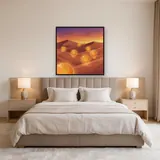 Seven Glowing Orbs at Sunset – Bedroom