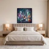 Baby Dragon Hatching in a Crystal Cave – Bedroom