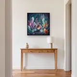 Baby Dragon Hatching in a Crystal Cave – Hallway