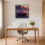 Rennwagen auf der Startaufstellung – Büro