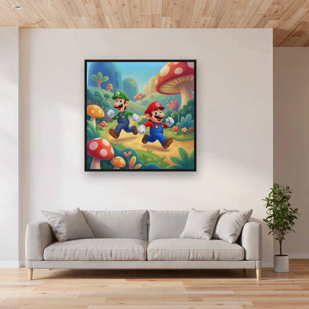 Capped Heroes Mushroom Adventure – Living room
