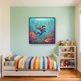 Coral Reef Plumber Swim – Kids room