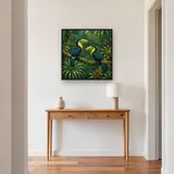 Two Toucans on a Jungle Branch – Hallway